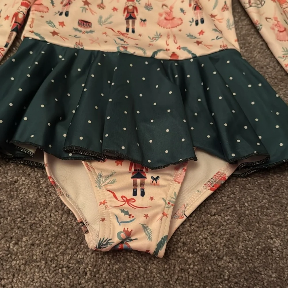 Sweet Honey Nutcracker Ballet Skirted Leotard